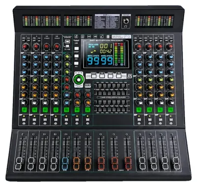 Productafbeelding van Digitale mengconsole, compact ontwerp, USB-aansluiting, 24-bit effectprocessor, hoogwaardige componenten, veelzijdige compatibiliteit