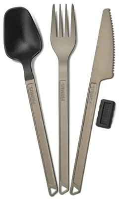 Produktbild von Primus Trek Cutlery Campingbesteck Aluminium - Schwarz