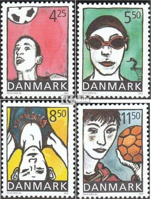 Produktbild von Briefmarken Dänemark 2003 Mi 1331-1334 (kompl.Ausg.) postfrisch Jugend