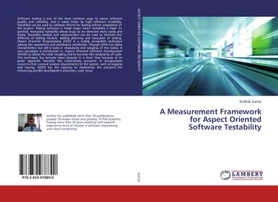 Produktbild von Ein Messrahmen für die Testbarkeit aspektorientierter Software