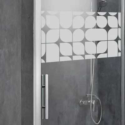 Obrázek produktu pro Fólie na okna pro ochranu soukromí – DESIGN – Samolepicí fólie na okna a sprchové dveře – 55 x 100 cm