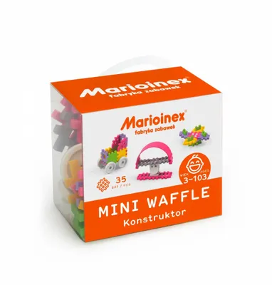 Obrázek produktu pro MARIOINEX Mini vaflové bloky 35 ks. účet-dziew 02790