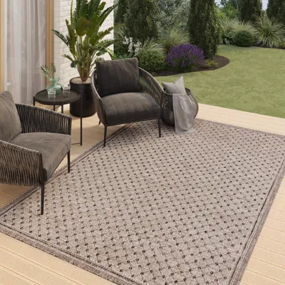 Produktbild von Tapiso Teppich Sisal MELISSA Outdoorteppich Indoor Outdoor 90 x 150 cm