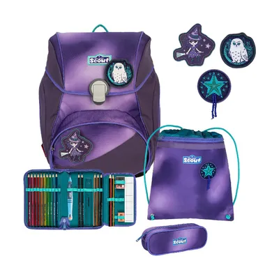 Produktbild von Scout Exklusiv Alpha Superflash Purple Magic Schulrucksack S