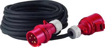 Produktbild von HEDI VKD25324 Drehstrom-Verlängerung 32 A, 25 m 5x4,0 mm²