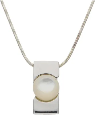 Produktbild von JuwelmaLux Collier 925/000 Sterling Silber mit Perlmutt JL47-05-0107 38 cm