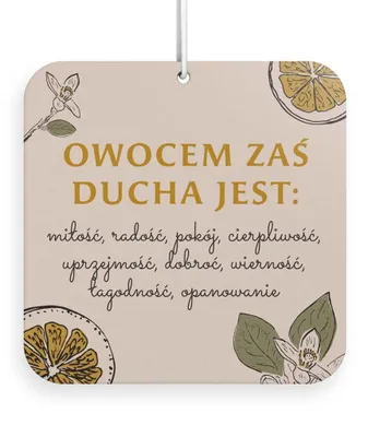 Image de Pendentif de parfum - Le fruit de l'Esprit est