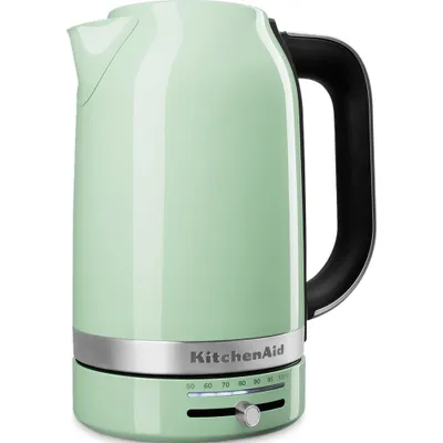Zdjęcie produktu dla KitchenAid 5KEK1701EPT, 1,7 l, 2400 W, Zielony, Plastik, Stal nierdzewna, Regulowany termostat, Bezprzewodowy