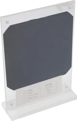 Imagen del producto de Panel solar mini de 3.3W, monocristalino, de silicio y con carcasa de acrílico, portátil, ideal para proyectos científicos, enseñanza escolar