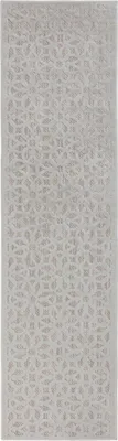 Immagine prodotto di 66x230 cm Tappeto Piatto Argento Silver – per esterni e interni