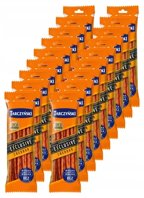 Produktbild von Tarczynski Kabanossi Cheddar 18x 90g - Cabanossi Geflügel & Schweinefleisch