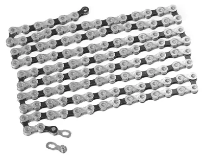 Produktbild von KMC e11 e-Bike Kette silber-schwarz Fahrrad-Kette für 11-fach 138 Glieder  OEM Verpackung