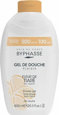 Produktbild von Duschgel Byphasse Plaisir Gardenia 600 ml