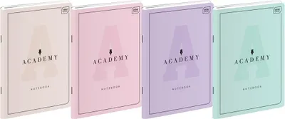 Zdjęcie produktu dla Zeszyt A5/60K linia Academy Pastel (10szt)