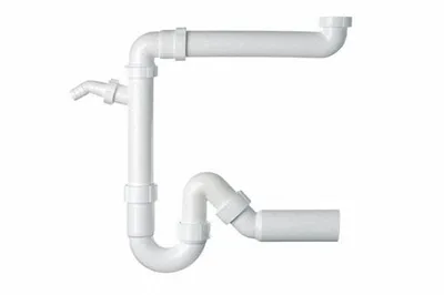 Produktbild von FRANKE Siphon / Sifon 1 1/2' Kunststoff weiß