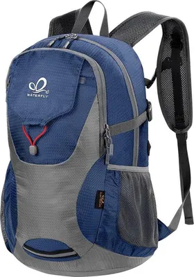Productafbeelding van Famanu Opvouwbare rugzak, 30 liter - Ultralichte trekkingrugzak met een waterdicht compartiment