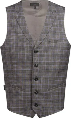 Produktbild von Greiff GASTRO MODA Herren Kellner-Weste Regular-Fit Glencheck Blau S