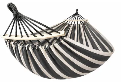Produktbild von Verk 14655 Hängematte 200 x 150 cm, schwarze Streifen