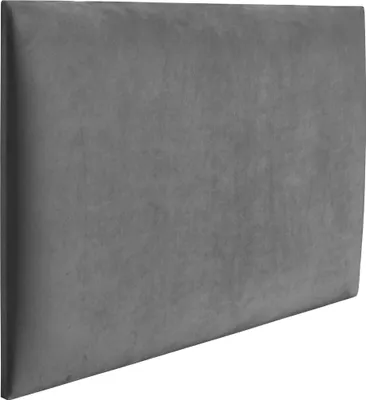 Produktbild von RAVIO Wandpaneel Wandkissen als Kopfteil für Bett 3D Wandverkleidung mit Schaumstoff Wandpolster Wanddeko (70 x 40 cm, Farbe: Metal - Magic Velvet 2239)