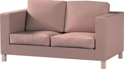 Produktbild von Dekoria Bezug für Karlanda 2-Sitzer Sofa nicht ausklappbar, kurz, altrosa, 60cm x 30cm x 50cm