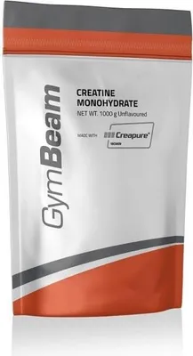 Immagine prodotto di GymBeam Creatina monoidrato micronizzata 250 g, arancione