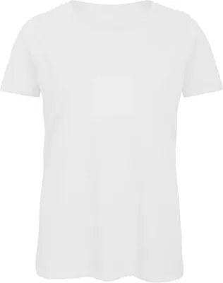Obrázok produktu pre B&C TW043 | Dámske tričko / 100% organická bavlna - farba: biela - veľkosť: M