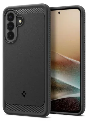 Produktbild von Spigen Rugged Armor, Cover, Samsung, Galaxy A37 5G, 17 cm (6.7"), Schwarz