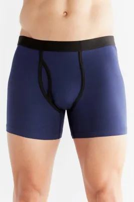 Produktbild von Bio-Baumwoll-Herren Boxershorts mit Eingriff