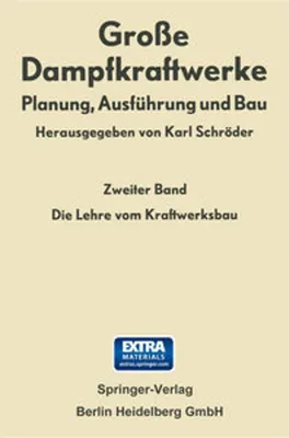 Produktbild von Die Lehre vom Kraftwerksbau