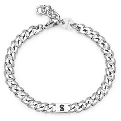 Image de Bracelets Sagapò argent collection Monogram - femme