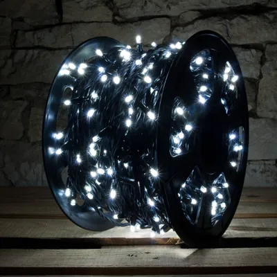 Obrázek produktu pro LED světelný řetěz 100 m, ledově bílá, 1000 diod, IP67, 10 x 10 m