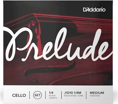 Zdjęcie produktu dla D'Addario J1010 1/4M, Skrzypce, Stal, Klasyczny, 4 szt.