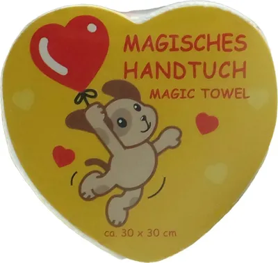 Produktbild von Zauberhandtuch 30 x 30 cm Hund