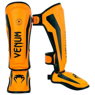 Produktbild von Venum Elite Shin Guards Orange fluo S