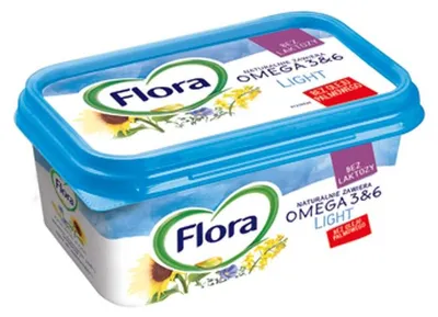 Obrázek produktu pro Lekki margaryna do smarowania pieczywa Flora Light 400 g
