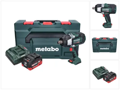 Produktbild von Metabo SSW 18 LTX 1750 BL Akku Schlagschrauber 18 V 1750 Nm 3/4" Brushless + 1x Akku 10,0 Ah + Ladegerät + metaBOX