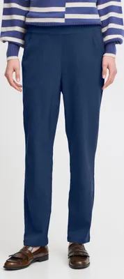 Produktbild von Fransa FRPAMILA Damen Hose Stoffhose lange Hose Nadelstreifen Gummizug regular fit