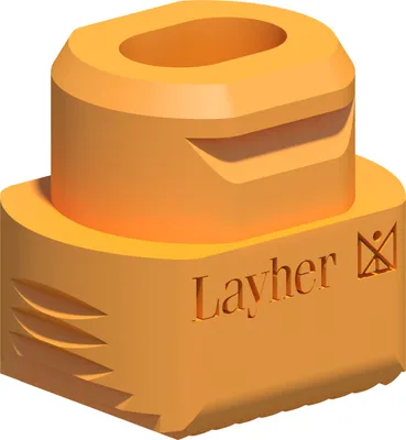 Produktbild von Layher Ersatzteilfuß für Gerüstanlegeleiter 1004 10-20 Sprossen