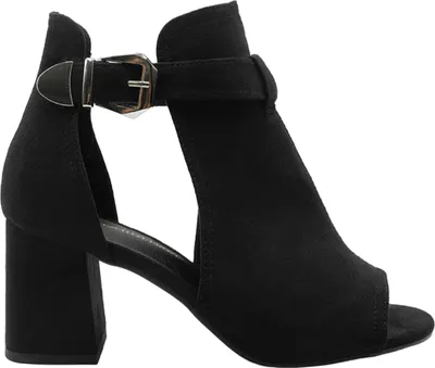 Produktbild von Where´s That From - Damen Sandalen "Lisa", Wildleder WM233 (39 EU Weit) (Schwarz)
