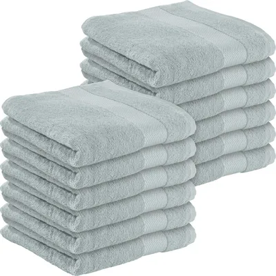 Produktbild von Erwin Müller Handtuch Sindelfingen" 12er-Pack hellgrau 50x100 cm"