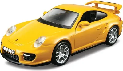 Produktbild von Bburago Porsche 911 GT2 1:32 gelb