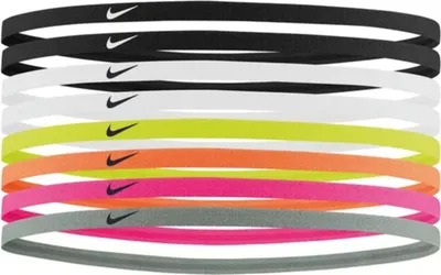 Zdjęcie produktu dla Set Of Nike Skinny Headbands 8-pack Black-black-white Mix
