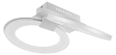 Produktbild von LED Deckenleuchte, Ring-Design, weiß, L 44 cm