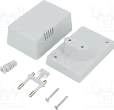 Produktbild von 1x Gehäuse: für Netzteile grau Z10AJ  Netzteilgehäuse  Z: 46mm X: 54mm Y: 81mm