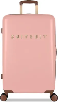 Obrázek produktu pro Plastový kufr SUITSUIT® Fab Seventies Coral Cloud M - růžová