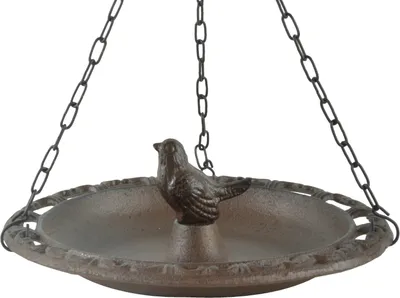 Produktbild von Esschert Design Vogeltränke Vogel hängend Giftbox; BR27; 23,3x23,3x8,0 cm