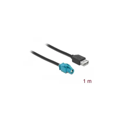 Productafbeelding van Delock kabel, HSD-stekker (vrouwelijk) naar USB 2.0 Type-A stekker (vrouwelijk), 1 meter