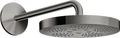 Produktbild von hansgrohe Kopfbrause Axor One m Brausearm, 1jet, polished black chrome