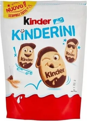 Produktbild von kinder Kinderini knusprige Kekse mit Schokolade und Milch 250g