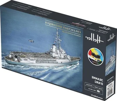 Productafbeelding van Model Bouwpakket Scheepsmodel - Oorlogsschip Cruiser - Hobby Modelbouw - Schaal 1:400 - 45 cm Lengte - Grijs
